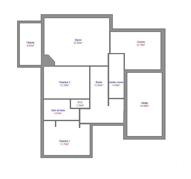 Afficher la photo en grand maison à vendre - 3 pièces - 88.34 m2 - CAGNES SUR MER - 06 - PROVENCE-ALPES-COTE-D-AZUR - Century 21 Villas D'Azur