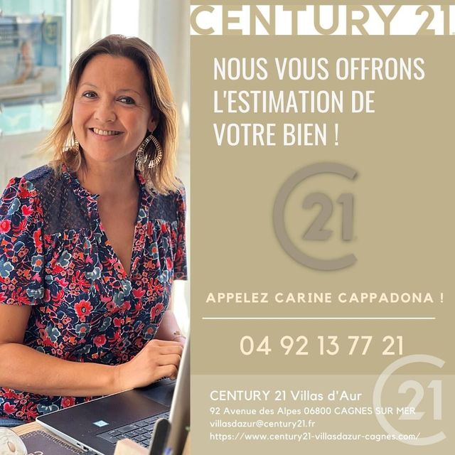 Appartement F1 à vendre - 1 pièce - 18.34 m2 - CAGNES SUR MER - 06 - PROVENCE-ALPES-COTE-D-AZUR - Century 21 Villas D'Azur