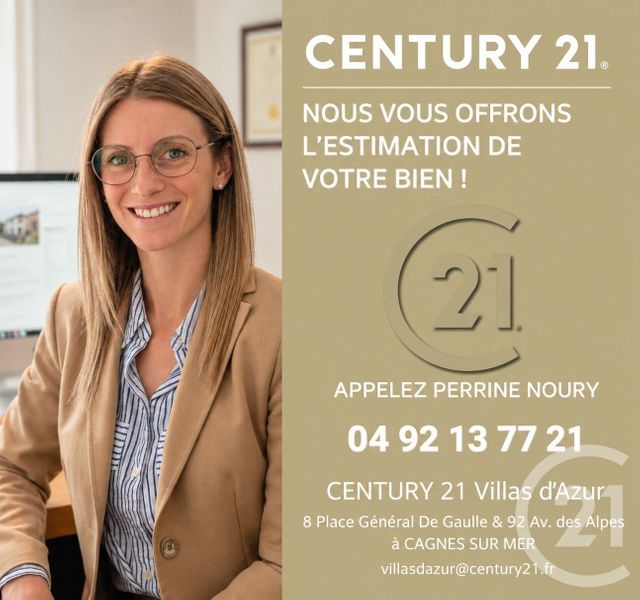 maison à vendre - 2 pièces - 52.41 m2 - CAGNES SUR MER - 06 - PROVENCE-ALPES-COTE-D-AZUR - Century 21 Villas D'Azur