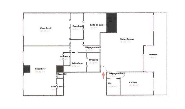 Appartement F4 à vendre - 4 pièces - 117.16 m2 - CAGNES SUR MER - 06 - PROVENCE-ALPES-COTE-D-AZUR - Century 21 Villas D'Azur