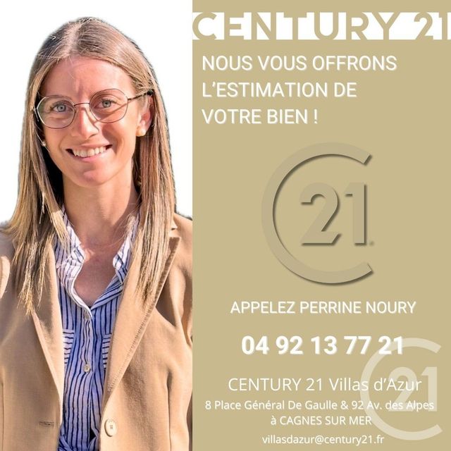 Appartement Studio à vendre - 1 pièce - 19.37 m2 - CAGNES SUR MER - 06 - PROVENCE-ALPES-COTE-D-AZUR - Century 21 Villas D'Azur