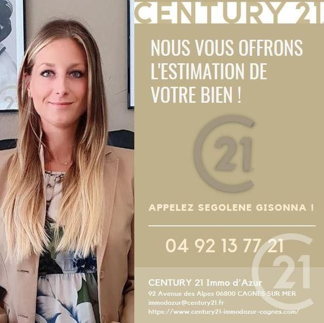 Appartement F1 à vendre - 1 pièce - 24.36 m2 - VILLENEUVE LOUBET - 06 - PROVENCE-ALPES-COTE-D-AZUR - Century 21 Villas D'Azur