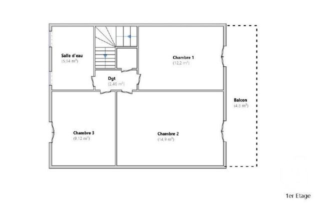maison à vendre - 4 pièces - 90.0 m2 - VILLENEUVE LOUBET - 06 - PROVENCE-ALPES-COTE-D-AZUR - Century 21 Villas D'Azur