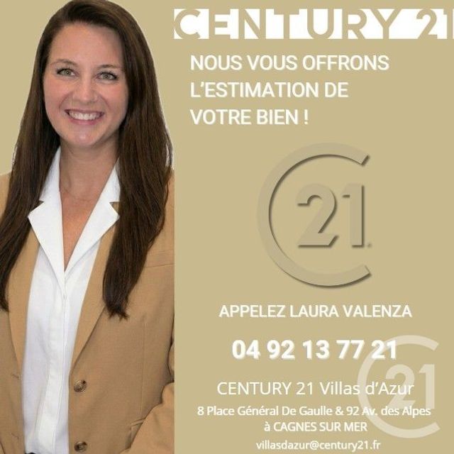 Appartement F2 à vendre - 2 pièces - 49.26 m2 - ST LAURENT DU VAR - 06 - PROVENCE-ALPES-COTE-D-AZUR - Century 21 Villas D'Azur