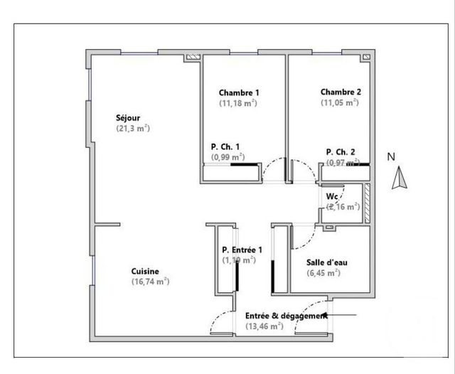 Appartement F3 à vendre - 3 pièces - 86.74 m2 - VENCE - 06 - PROVENCE-ALPES-COTE-D-AZUR - Century 21 Villas D'Azur