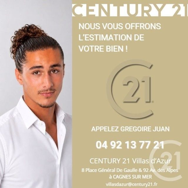 Appartement F3 à vendre - 3 pièces - 86.74 m2 - VENCE - 06 - PROVENCE-ALPES-COTE-D-AZUR - Century 21 Villas D'Azur