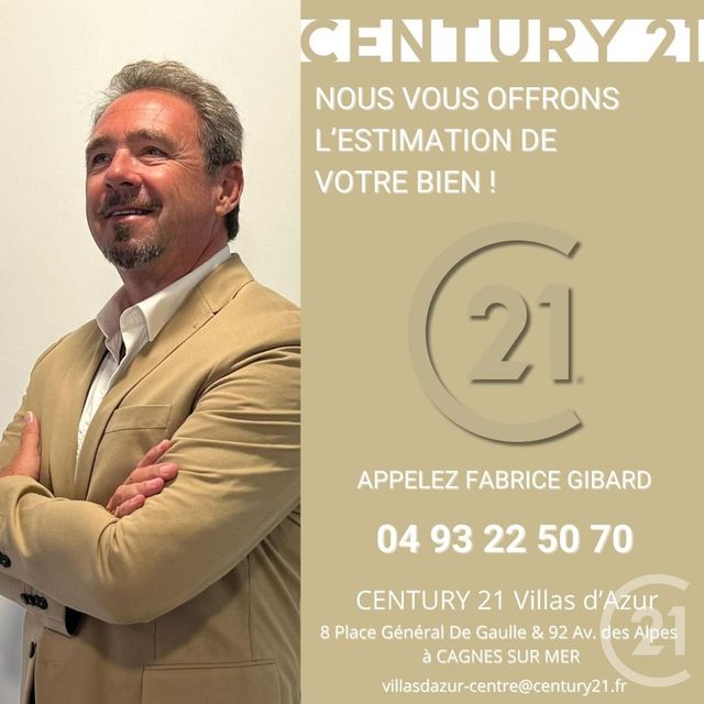 Appartement F4 à vendre - 4 pièces - 113.38 m2 - VILLENEUVE LOUBET - 06 - PROVENCE-ALPES-COTE-D-AZUR - Century 21 Villas D'Azur