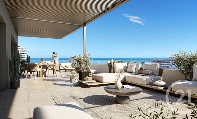 Appartement F4 à vendre - 4 pièces - 113.38 m2 - VILLENEUVE LOUBET - 06 - PROVENCE-ALPES-COTE-D-AZUR - Century 21 Villas D'Azur