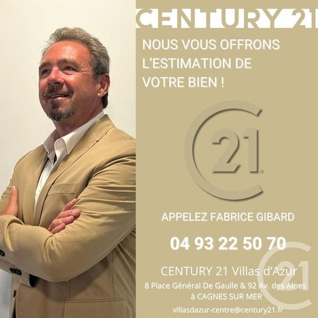 maison à vendre - 4 pièces - 77.2 m2 - ST LAURENT DU VAR - 06 - PROVENCE-ALPES-COTE-D-AZUR - Century 21 Villas D'Azur
