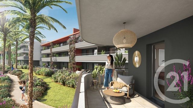 Appartement T3 à vendre - 3 pièces - 66.12 m2 - VILLENEUVE LOUBET - 06 - PROVENCE-ALPES-COTE-D-AZUR - Century 21 Villas D'Azur