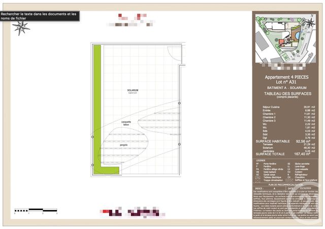 Appartement T3 à vendre - 4 pièces - 92.56 m2 - VILLENEUVE LOUBET - 06 - PROVENCE-ALPES-COTE-D-AZUR - Century 21 Villas D'Azur