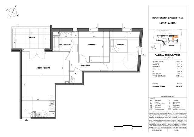 Appartement T3 à vendre - 3 pièces - 66.8 m2 - ANTIBES - 06 - PROVENCE-ALPES-COTE-D-AZUR - Century 21 Villas D'Azur