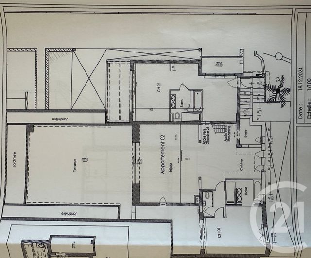 Appartement F4 à vendre - 4 pièces - 141.0 m2 - CAGNES SUR MER - 06 - PROVENCE-ALPES-COTE-D-AZUR - Century 21 Villas D'Azur