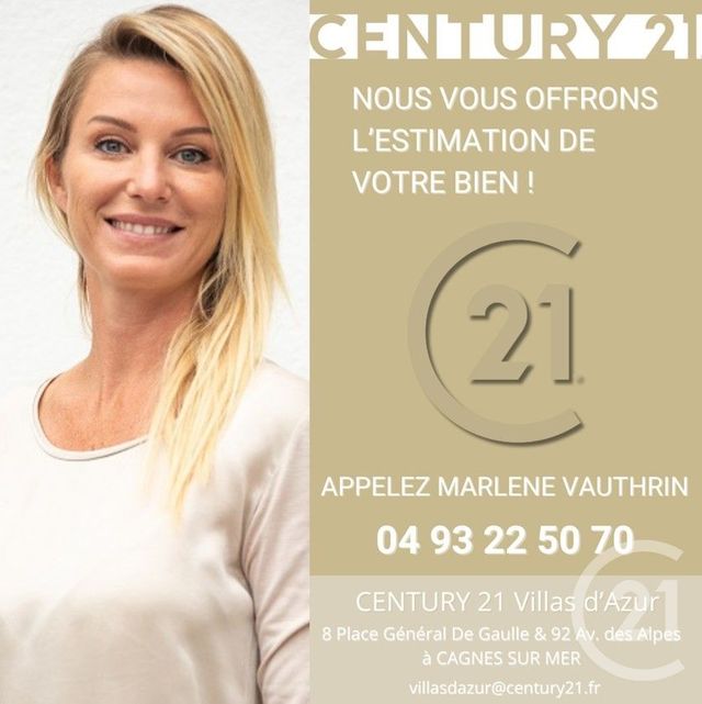 maison à vendre - 7 pièces - 180.0 m2 - CAGNES SUR MER - 06 - PROVENCE-ALPES-COTE-D-AZUR - Century 21 Villas D'Azur