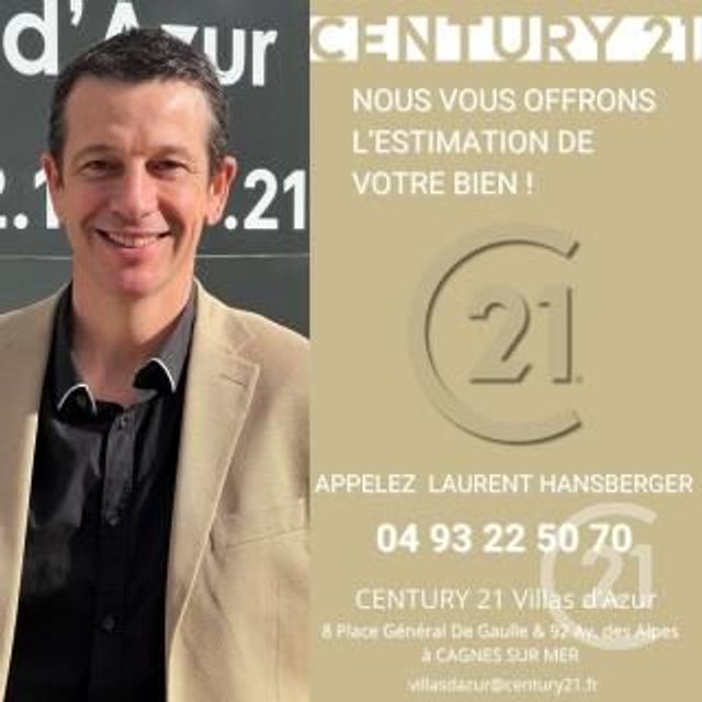 Appartement F2 à vendre - 2 pièces - 44.59 m2 - ST LAURENT DU VAR - 06 - PROVENCE-ALPES-COTE-D-AZUR - Century 21 Villas D'Azur