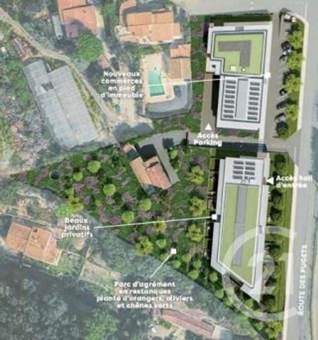 Appartement F2 à vendre - 2 pièces - 44.59 m2 - ST LAURENT DU VAR - 06 - PROVENCE-ALPES-COTE-D-AZUR - Century 21 Villas D'Azur