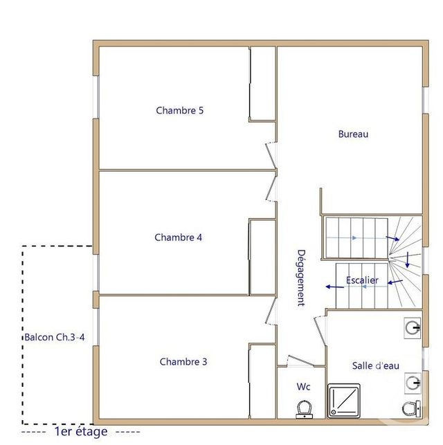 maison à vendre - 6 pièces - 155.0 m2 - VENCE - 06 - PROVENCE-ALPES-COTE-D-AZUR - Century 21 Villas D'Azur