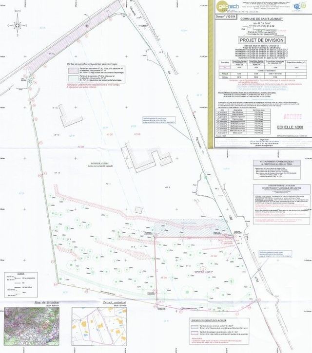 terrain - ST JEANNET - 06