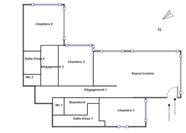 Appartement à vendre - 4 pièces - 137.0 m2 - VILLENEUVE LOUBET - 06 - PROVENCE-ALPES-COTE-D-AZUR - Century 21 Villas D'Azur