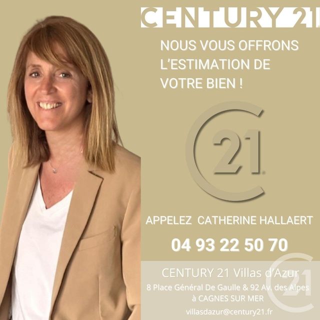 Appartement F1 à vendre - 1 pièce - 32.74 m2 - NICE - 06 - PROVENCE-ALPES-COTE-D-AZUR - Century 21 Villas D'Azur