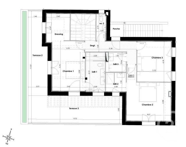 maison à vendre - 4 pièces - 192.9 m2 - CAGNES SUR MER - 06 - PROVENCE-ALPES-COTE-D-AZUR - Century 21 Villas D'Azur
