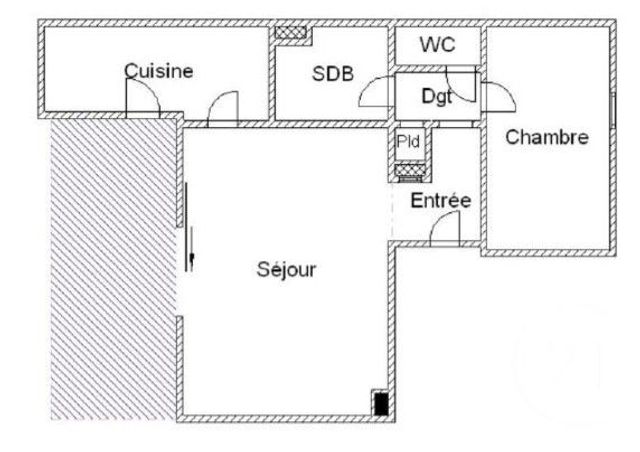 Appartement à louer - 2 pièces - 46.25 m2 - CAGNES SUR MER - 06 - PROVENCE-ALPES-COTE-D-AZUR - Century 21 Villas D'Azur
