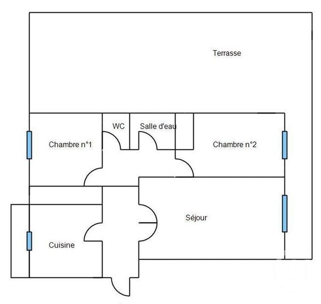 Appartement F3 à vendre - 3 pièces - 66.76 m2 - CAGNES SUR MER - 06 - PROVENCE-ALPES-COTE-D-AZUR - Century 21 Villas D'Azur